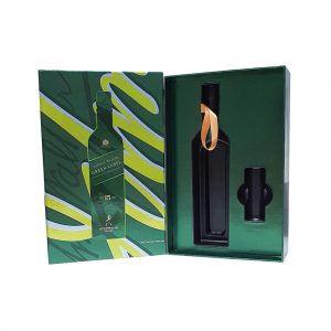 rigid box johnnie walker green label 10