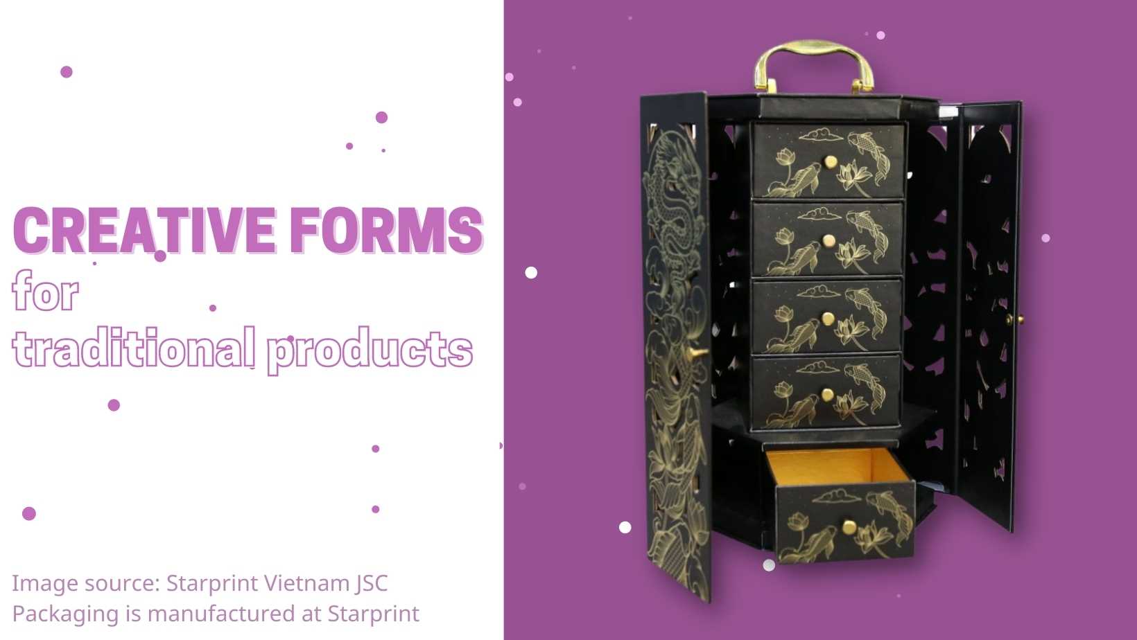 creative forms for traditional products 