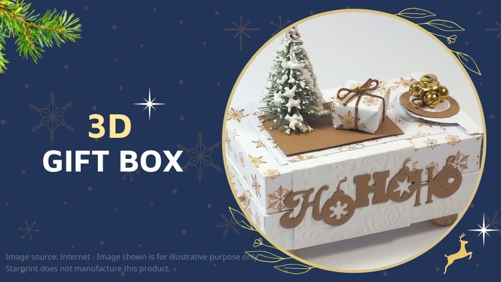 impress recipient with 3D gift box