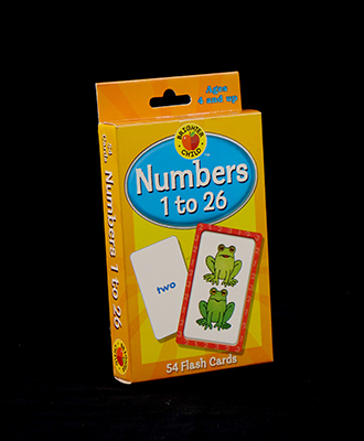 Flash card number