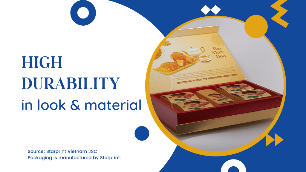 Rigid box's high durability in look and material 3