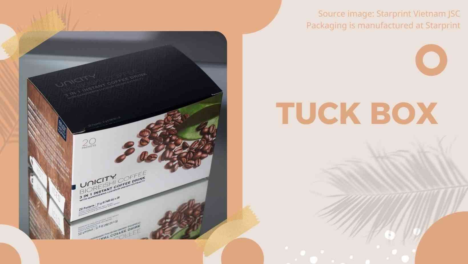 tuck folding carton box