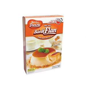 folding carton flan purin mix
