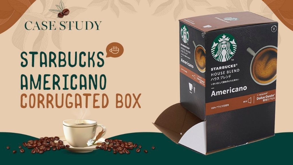 starbucks corrugated box japan