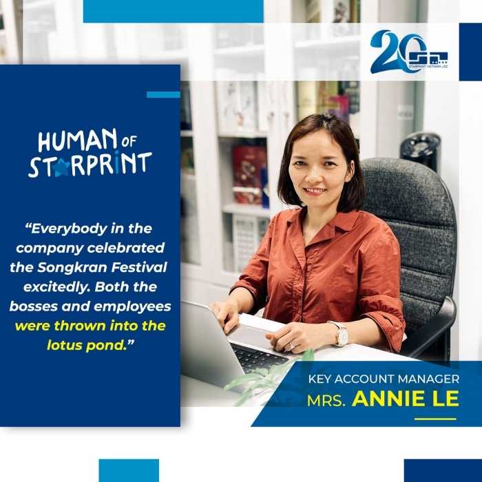 Key Account Manager - Feel attached to Starprint because of the working environment