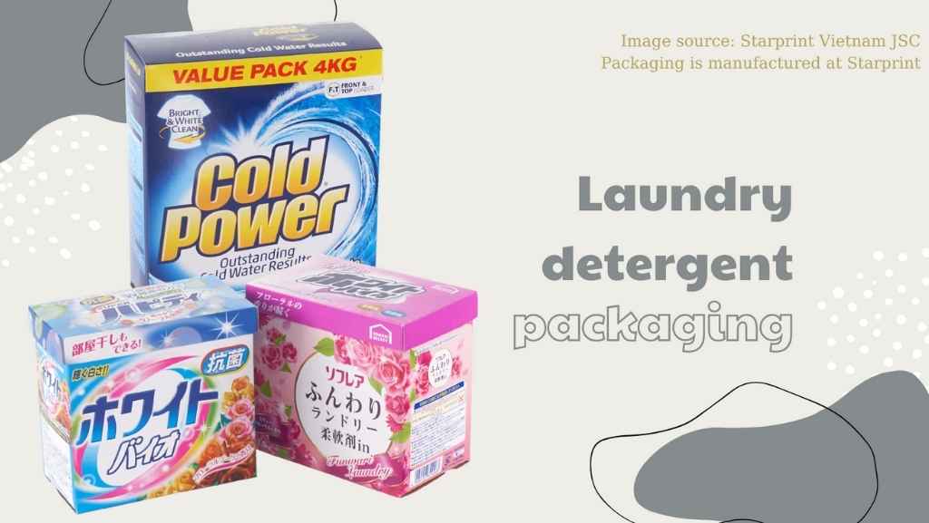 laundry detergent packaging
