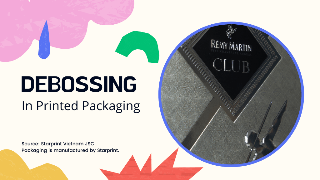 Debossing for printed packaging 2