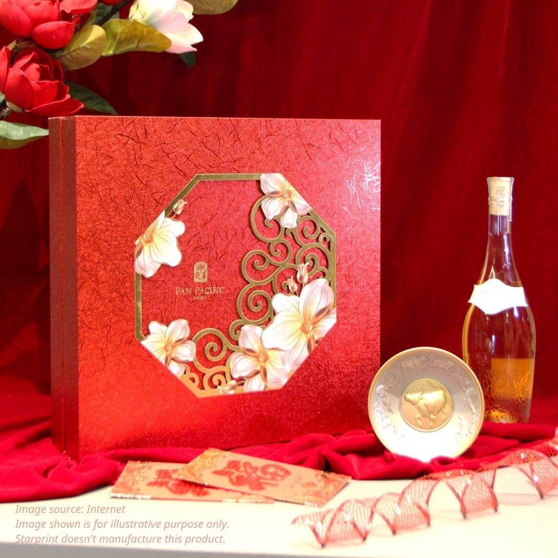 xu hướng hộp quà Tết