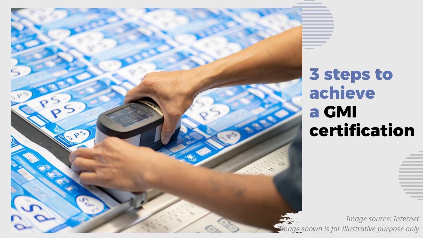 achieve GMI certificate