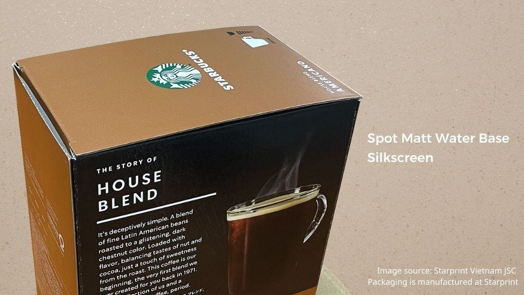 spot matt water base silk screen silkscreen